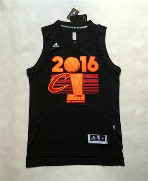 Maillot De Basket Cleveland Cavaliers LeBron James 23 2016 Champion Noir